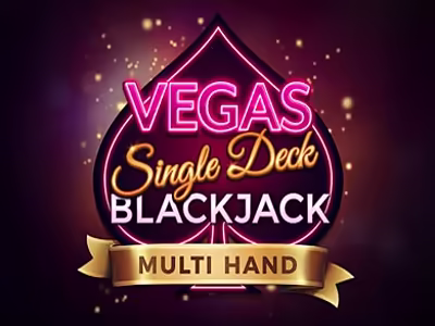 Multihand Vegas Single Deck Blackjack